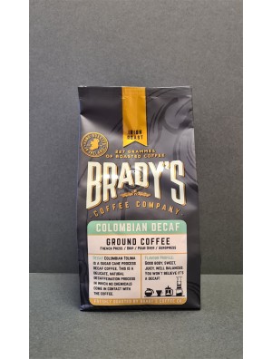 Brady's Coffee Colombian Decaf 227g Ground coffee