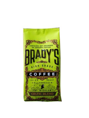 Brady's Coffee Celtic Blend 227g Ground Coffee