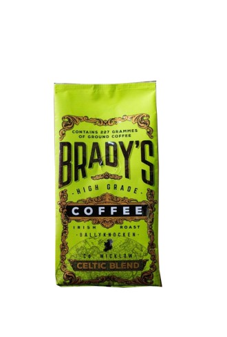 Brady's Coffee Celtic Blend 227g Ground Coffee