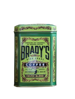 Brady's Coffee Celtic Blend In a Tin 227g Ground Coffee