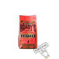 Brady's Coffee Espresso Blend Whole Bean Coffee Subscription