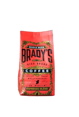 Brady's Coffee Espresso Blend Whole Bean Coffee 227g