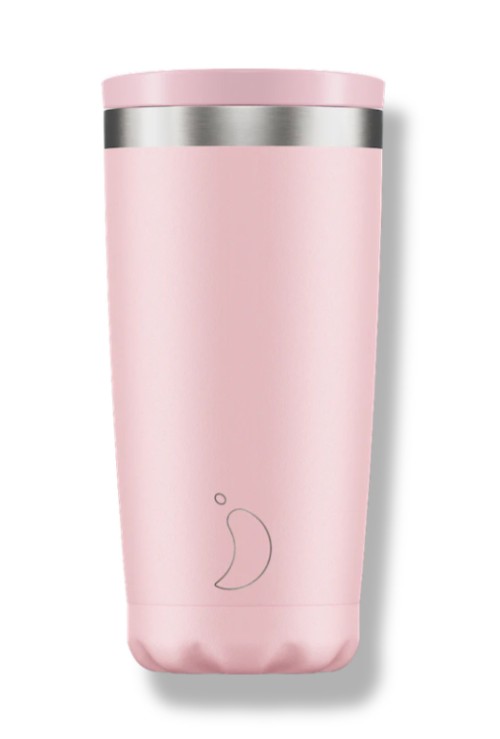 Chilly's 500ml Coffee Cup Pastel Pink Chilly's 500ml Coffee Cup Pastel Pink