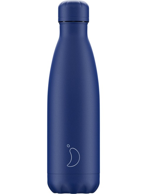 Chilly's Bottle Matte All Blue 500ml