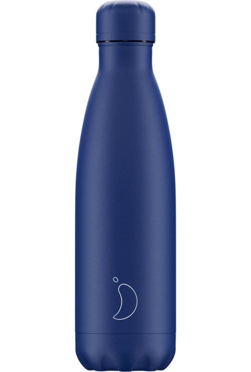 Chilly's Bottle Matte All Blue 500ml