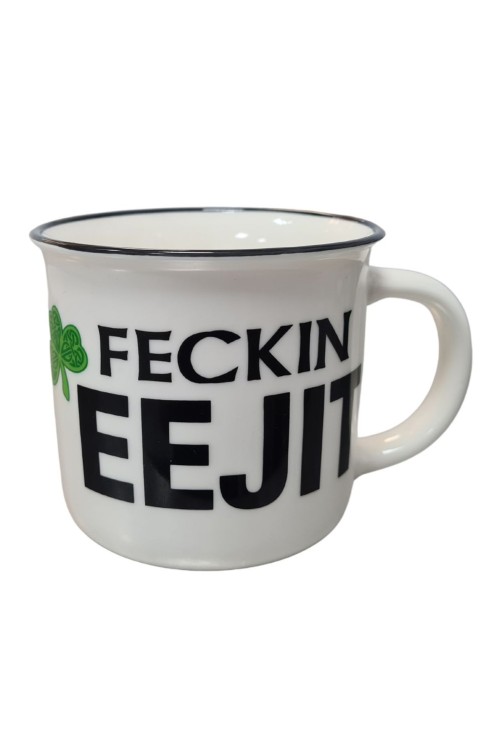 Mug FEM02 Feckin Eejit Mug 12oz Mug White (350ml)