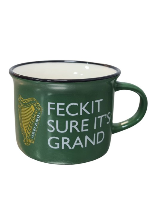 Mug FIG01M  Feck It Sure Its Grand Medium 8oz 240ml