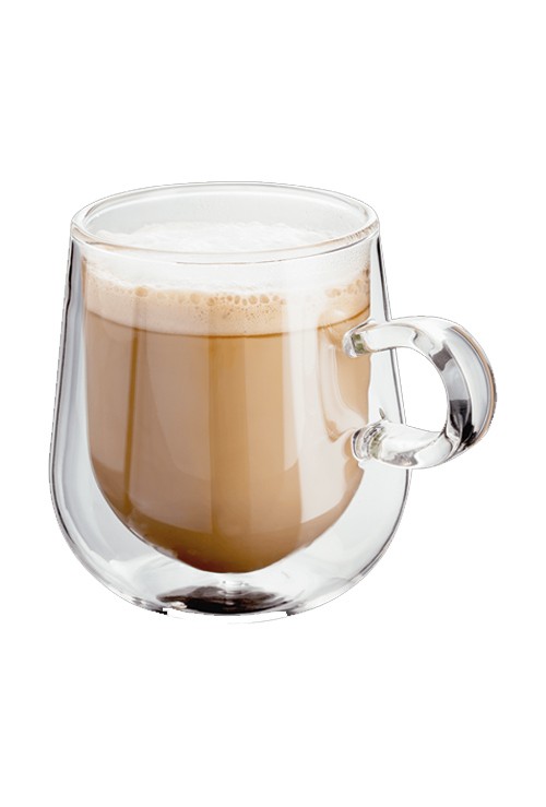 Judge Double Walled Glassware 2 Piece Latte Glass Set, 275ml