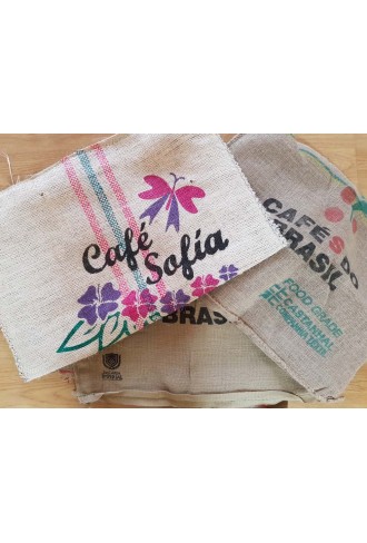 5 X Genuine Hessian Coffee Sack