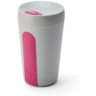 Hip Products 12oz coffee Cup Stone & hot Pink