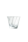 Loveramics Twisted Glass Espresso 70ml Clear