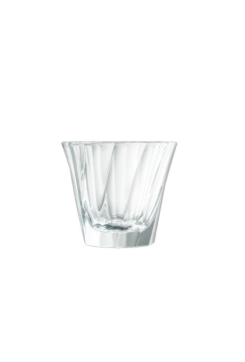 Loveramics Twisted Glass Espresso 70ml Clear