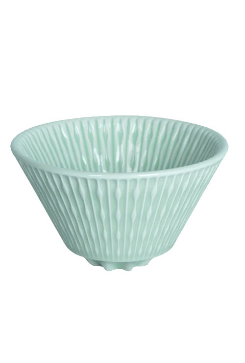 Loveramics Brewers Flatbed Coffee Dripper Celadon Green Loveramics Brewers Flatbed Coffee Dripper Celadon Green