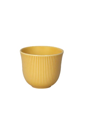 Loveramics Embossed Tasting Cup Dusty  Yellow 150ml