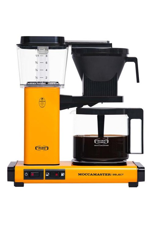 Moccamaster KBG Yellow Pepper UK Plug Coffee Maker Moccamaster KBG Yellow Pepper UK Plug Coffee Maker