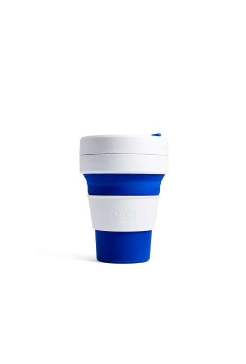 Stojo Pocket Cup 12oz Blue