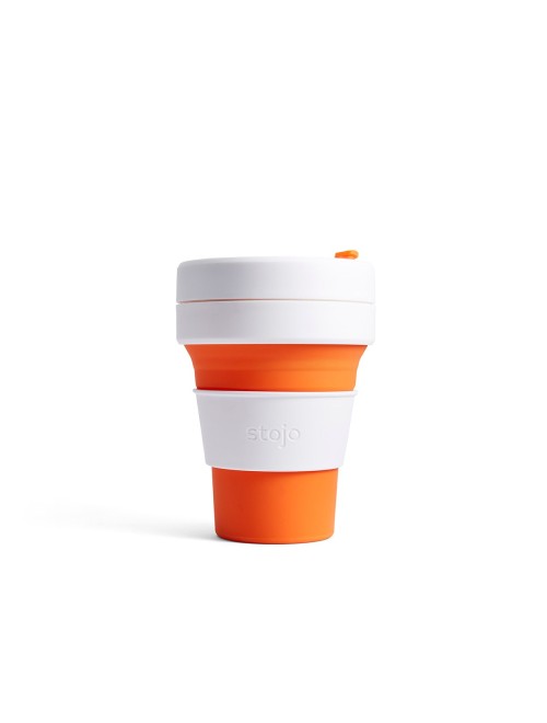 STOJO POCKET CUP 12OZ Orange STOJO POCKET CUP 12OZ Orange
