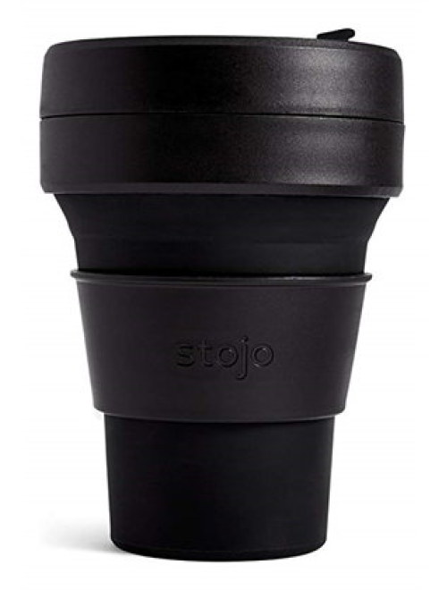 Stojo Pocket Cup 12oz Ink Black Stojo Pocket Cup 12oz Ink Black