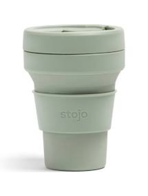 Stojo Pocket Cup 12oz Sage Stojo Pocket Cup 12oz Sage