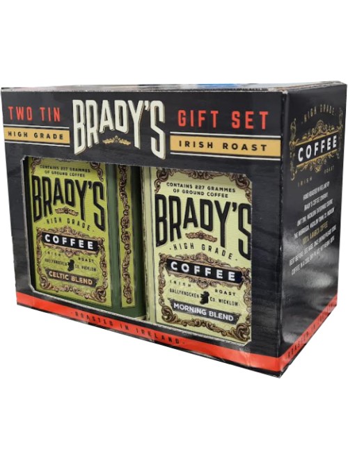 Brady's Coffee Twin Tin set 227g Ground coffee Brady's Coffee Twin Tin set 227g Ground coffee